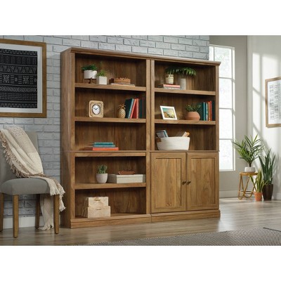 Sindoori Mango 5-Shelf Adjustable Bookcase with Doors