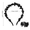 Unique Bargains Women's Classic Pleated Headband 5.91"x1.57" 1 Pc - 3 of 4