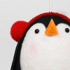 Christmas Felted Wool Penguin Ornament with Earmuffs - Wondershop™ - 3 of 3