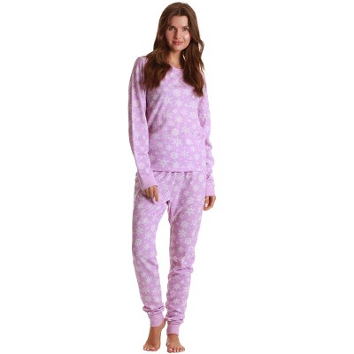 Just Love Womens Thermal Underwear Pajama Set  Ultra-Warm Base Layer Sleepwear