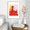 Maritza Lisa Happy Hour Metal Framed Art Print - Deny Desings - 2 of 3