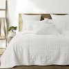 Bowie White Euro Sham Set of 2 - Levtex Home - 3 of 3