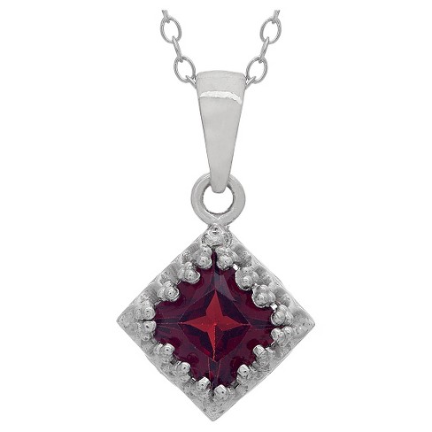 Tiara Sterling Silver Gourmette Chain Necklace : Target