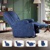 FONTOI Lift Chair with Massage and Heat, Chair with USB Ports and Cup Holders for Elderly People, Blue, 31.5"*42.8"*29" - 2 of 4