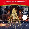 Joyfy 10 FT Cone Tree Yard Lights Outdoor Decorations, 560 LED Lights with Metal Stakes for Xmas Party Indoor Outdoor Garden Yard Holiday Decoration - 3 of 4