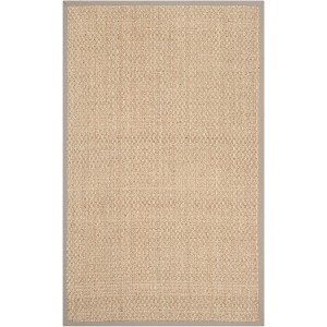 Natural Fiber Basket Weave  NF114 Power Loomed Indoor Rug - Safavieh - 1 of 4
