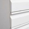 VASIP Drawer Mobile Filing Cabinet,Multifunctional Storage Cabinet with Lock, Suitable For Home Office Under the Desk - 4 of 4