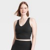 Women's Flex Light Support V-Neck Cropped Sports Bra - All In Motion™ - image 3 of 4