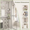 SEVOBAL Utility Storage Shelves, Height-Adjustable Shower Caddy with 4 Customizable Baskets for Bathroom Organization, Silver, 15"*4"*123" - 2 of 4