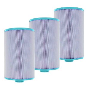 Hurricane Filters HF6H47-01P 3 Pack Platinum Purple Spa Filter Cartridge - Replacement for PTL47W-P4-M, Unicel 6CH-47RA, Filbur FC-0315M, Advanced/LA - 1 of 4