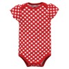 Hudson Baby Infant Girl Cotton Bodysuits, Udderly Adorable - 4 of 4