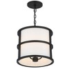 Crystorama Lighting Holton 3 - Light Pendant in  Matte Black - 4 of 4