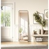Elegant Lighting Contour Metal Rectangle Mirror 18x60 in Brass - 2 of 4