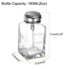 Unique Bargains Glass Makeup Remover Nail Polish Push Down Alcohol Dispenser Bottles 2 Pcs 6Oz / 180ML - 2 of 4