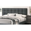 NicBex Queen/King Bed Frame,Velvet Upholstered Bed Frame  with Tufted Headboard,Platform Bed for Adults,Kids,Teens,No Box Spring Needed - 4 of 4