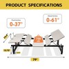 King Size Adjustable Bed Frame with Independent Head and Foot Incline - 3 of 4