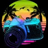Men's Design By Humans Retro Photography By clingcling T-Shirt - 2 of 4