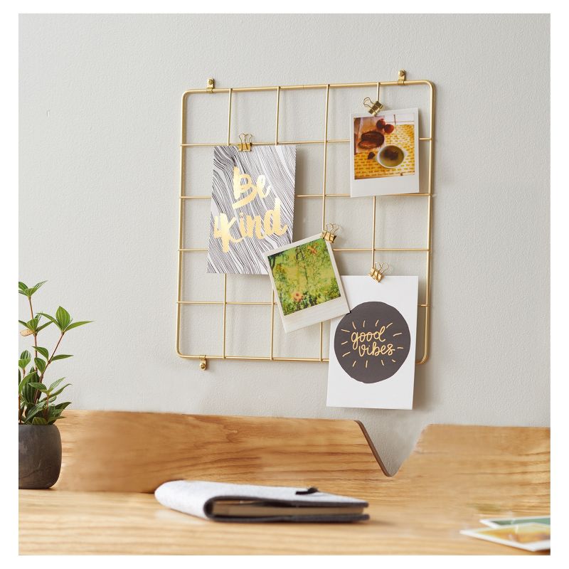 Grid Wall Organizer with Clips - Threshold&#8482;, 4 of 9