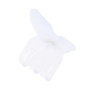 Unique Bargains Women's Fashion Frosted Butterfly Half-Tied Hair Clips 3.35"x1.77"x2.17" 1 Pc - 1 of 3