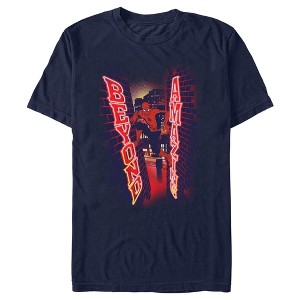 Men's Spider-Man: Beyond Amazing Neon Logo T-Shirt - 1 of 4