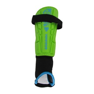 Vizari Malaga Soccer Shin Guards - Breathable & Lightweight Soccer Shin Pads with Ankle Protection - Reduces Shocks & Injuries - Adults, Youth & Kids Soccer Shin Guards with Non-Slip Adjustable Strap - 1 of 4