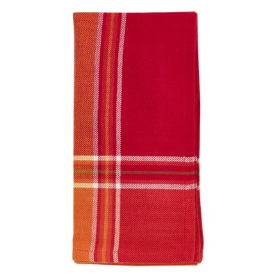 Saro Lifestyle Pumpkin and Leaf Jacquard Napkin, 20" Square, Pumpkin (Set of 4)