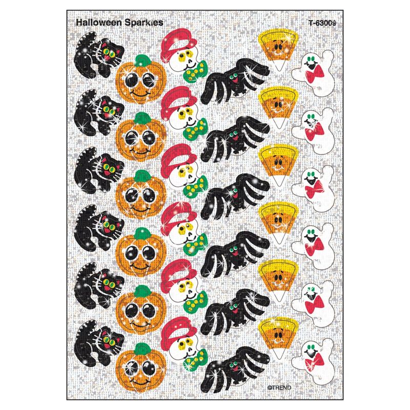 TREND Halloween Sparkles Sparkle Stickers®, 72 Per Pack, 12 Packs, 2 of 5