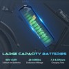 HITWAY BK29M 20*4.0"E Bike Electric Bicycles for Adults, 48V*750W/15AH Mountain E-MTB Bicycle, 7 Gears for Commutin, UL2849 Certified - 3 of 4