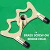 GSE Billiard Pool Cue Stick Brass Screw-on Bridge Head - image 4 of 4