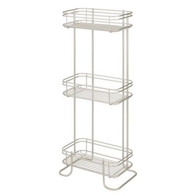 iDESIGN Weston 3 Tier Shower Shelf Organizer