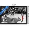 Trends International Michael Jordan - The Shot Horizontal Framed Wall Poster Prints - 3 of 4