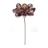 Melrose Glittered Magnolia Stem (Set of 2) - 2 of 3