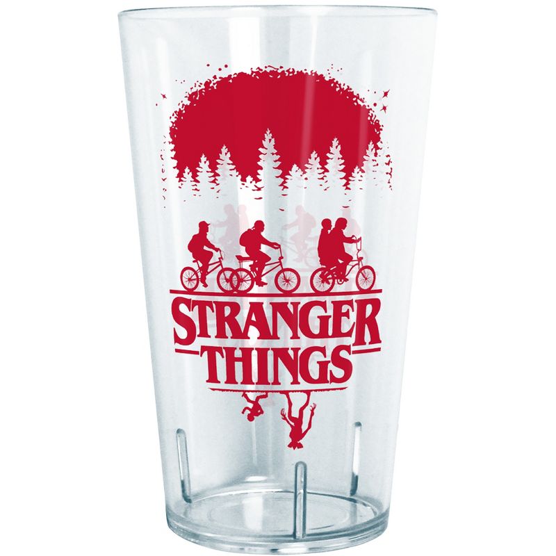 Stranger Things Main Poster Silhouettes Tritan Drinking Cup, 1 of 3