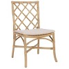 Haru Rattan Dining Chair - SEA8039 - Natural/Cream - Safavieh - 4 of 4