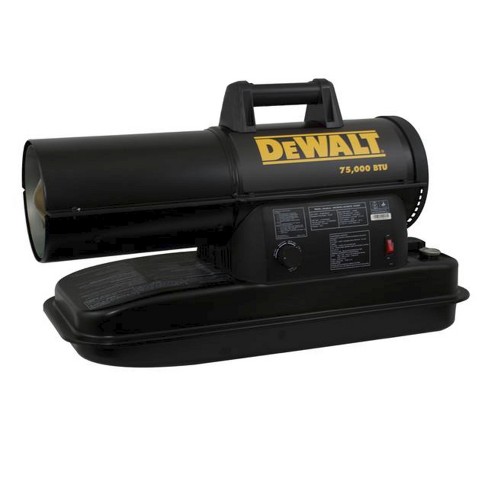 Dewalt 50,000 Btu/h 1250 Sq Ft Forced Air Kerosene Heater : Target