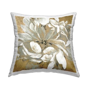 Stupell Industries Abstract White Magnolia Blossom Flower Petals - 1 of 3