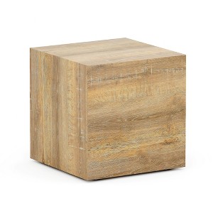 NicBex Modern 15.7" Square Small Coffee Table with Solid Frame for Living Room and Office - 1 of 4