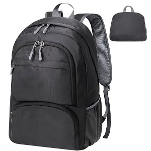 20L lightweight packable Hiking Daypack Foldable Backpack - 1 of 4
