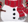 C&F Home 16" x 16" Snowman & Cardinals Hooked Throw Pillow - 3 of 3