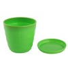Unique Bargains Household Plastic Cylinder Aloes Cactus Plant Grass Flower Pot - 3 of 4