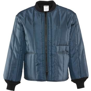 RefrigiWear Mens Econo-Tuff Warm Lightweight Fiberfill Insulated Workwear Jacket