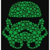 Men's Star Wars St. Patrick's Day Shamrock Stormtrooper Long Sleeve Shirt - 2 of 4