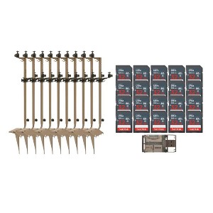 Stealth Cam Mounting Post for Camera& Solar Pak with 32GB Memory Cards and Card Reader (10 Pack) - 1 of 4