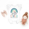 The Juniper Shop Rainbow After The Storm Flutter Sleeve Bodysuit - 2 of 4