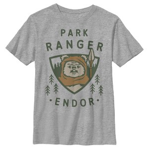 Boy's Husky Star Wars Park Ranger Endor Ewok Badge - 1 of 3