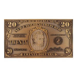 Fanattik Fallout New Vegas Replica NCR $20 Bill - 1 of 4