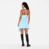 Women's Asymmetrical Satin Mini A-Line Dress - Wild Fable™ - 3 of 3
