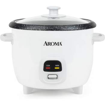 AROMA Rice Cooker, 24oz Uncooked ARC-393NG Refurbished