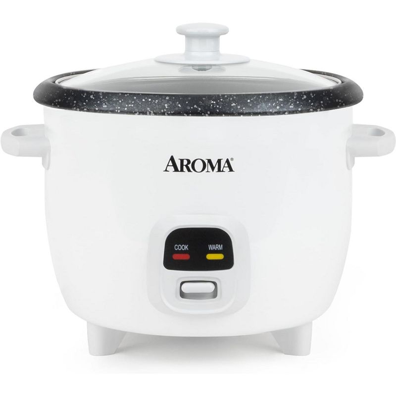 AROMA Rice Cooker, 24oz Uncooked ARC-393NG Refurbished, 1 of 7