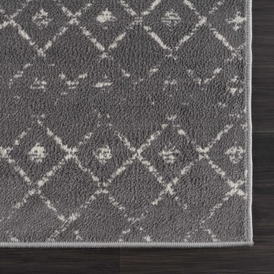 Hauteloom Tigrican Charcoal 2329 Area Rug